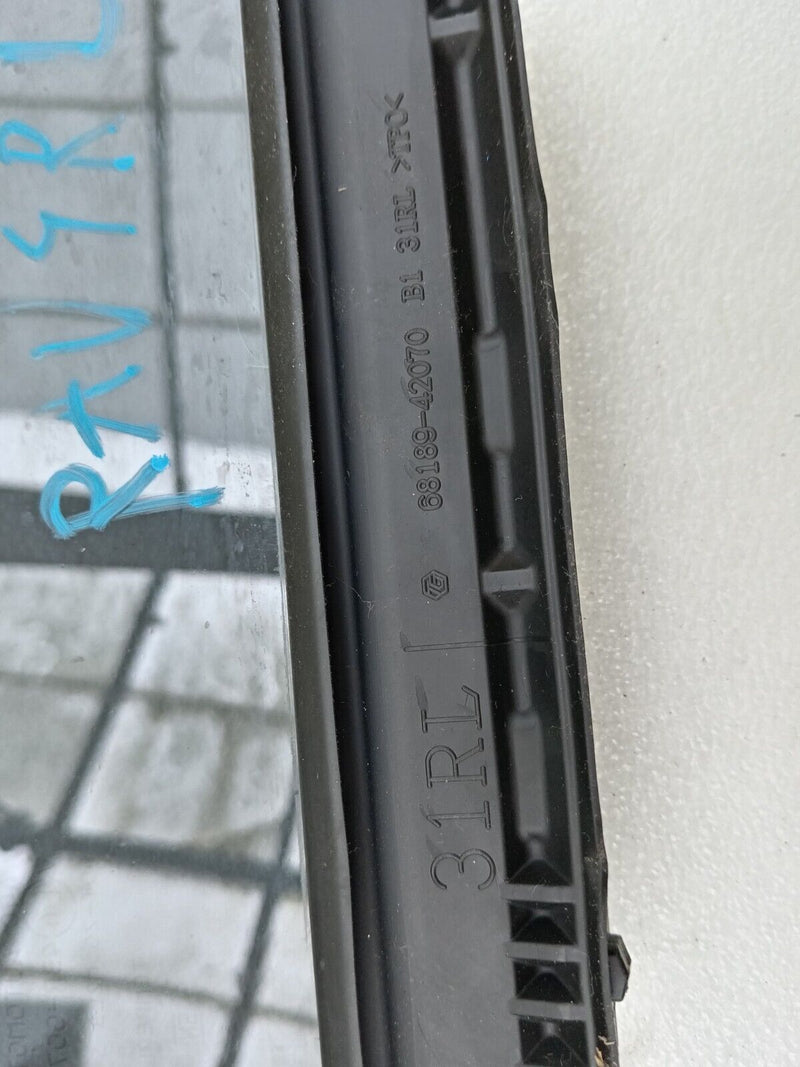 TOYOTA RAV4 MK5 XA50 2018-24 REAR DOOR LEFT SIDE QUARTER WINDOW GLASS TINTED