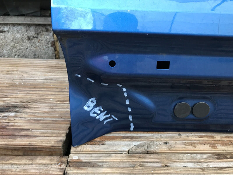 VOLVO XC40 2018-2024 RIGHT DRIVER SIDE FRONT DOOR SHELL PANEL in BLUE
