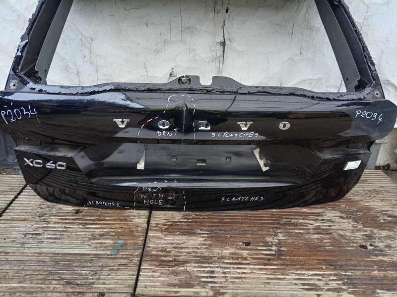 VOLVO XC60 MK2 2017-23 GENUINE BOOT LID TAILGATE PANEL in BLACK
