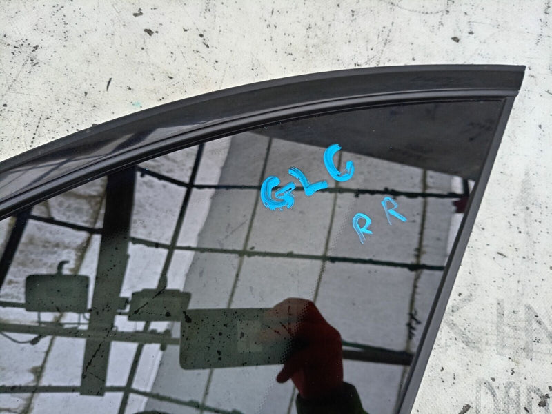 MERCEDES GLC SUV X253 2015-2021 RIGHT SIDE REAR DOOR QUARTER WINDOW GLASS