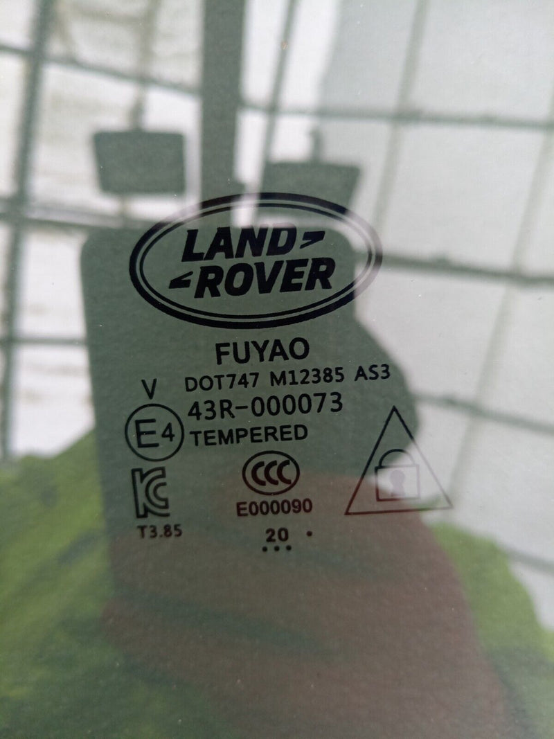 RANGE ROVER EVOQUE L551 2019-ON LEFT SIDE REAR DOOR WINDOW GLASS GENUINE