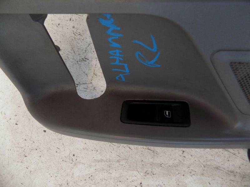 SEAT ALHAMBRA 2010-15 REAR RIGHT HANDLE WITH SPEAKER & WINDOW SWITCH 7N0868162A