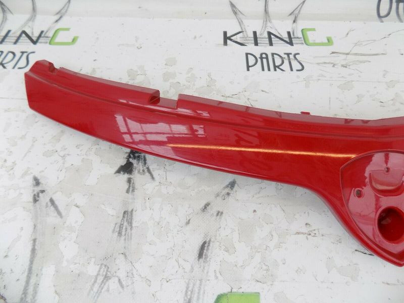 LANCIA YPSILON (846) 2018-ON FACELIFT FRONT BUMPER GRILL TRIM IN RED 735618646