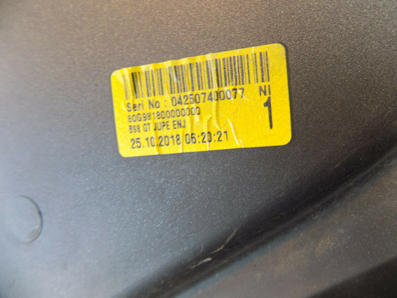 RENAULT CLIO GT REAR BUMPER DIFFUSER PANEL 2013-2018 GENUINE 850B24513R