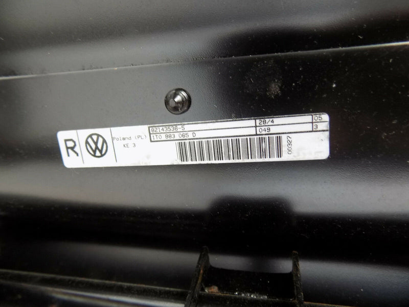 VW TOURAN MK1 2003-2014 GENUINE FOLDING REAR SEAT 3RD ROW 1T0883065D