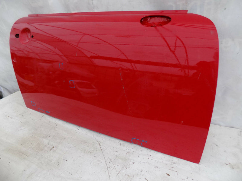 MINI ONE COOPER CONVERTIBLE R56 R57 RED FRONT DOOR PANEL RIGHT DRIVER SIDE O/S