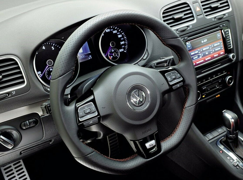 VW POLO 6R  2009-2014 DRIVER SIDE AIIR.BAG STEERING WHEEL COVER ONLY