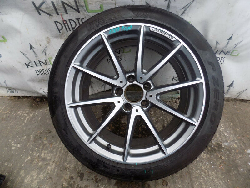MERCEDES C CLASS AMG C63 2015-ON 18" FRONT ALLOY WHEEL 9JX18H2 A2054015700