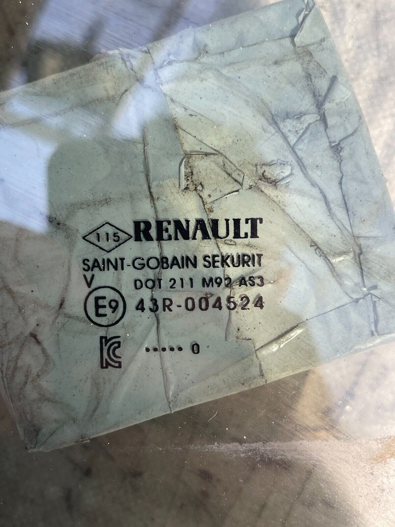 RENAULT CAPTUR MK2 2020-2024 REAR DOOR RIGHT DRIVER SIDE WINDOW GLASS