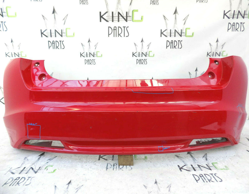 HONDA CIVIC MK9 2011 2012 HATCHBACK RED REAR BUMPER GENUINE 71501TV0E000