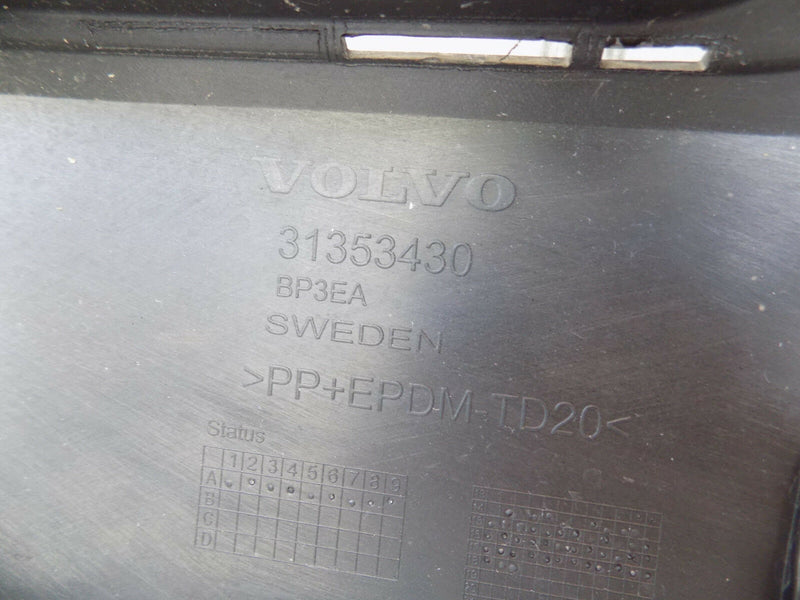 VOLVO XC90 II R-DESIGN 2014-2017 BLACK REAR BUMPER GENUINE PDC 31353390