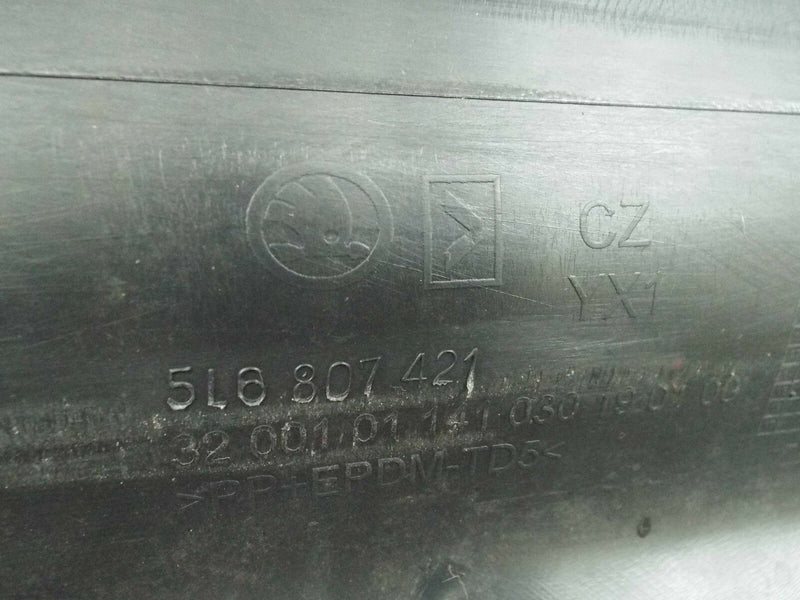 Skoda Yeti 2009-2013 Rear Bumper Genuine Grey 5L6 807 421 (2879)