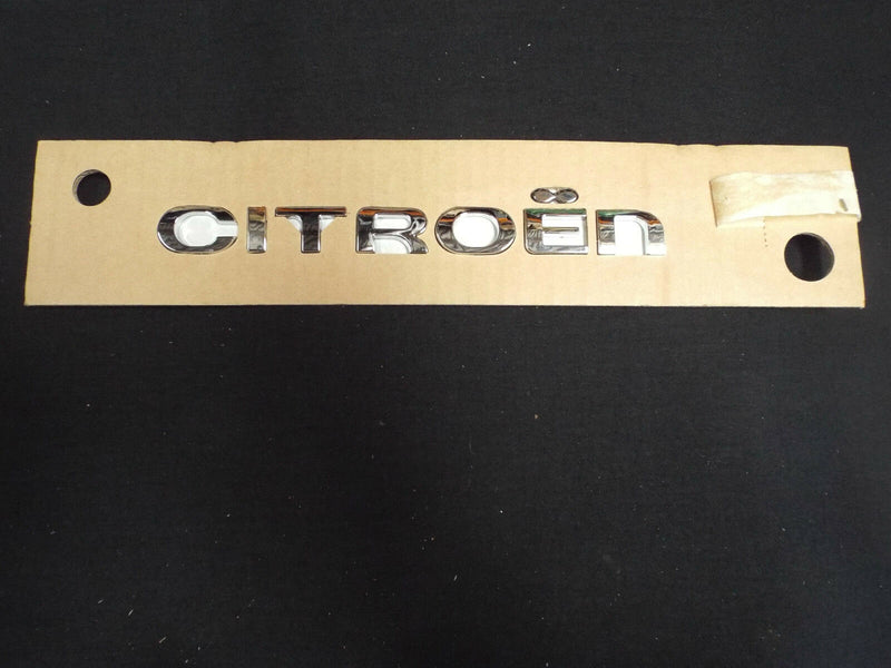 Genuine Citroen Rear Tailgate Boot Bonnet Chrome Badge Emblem C1 C2 C3 DS3 DS4