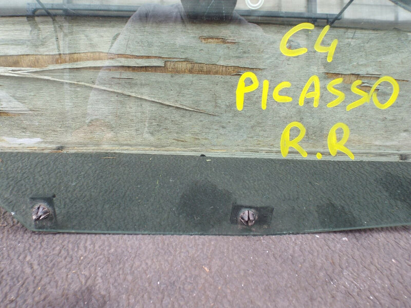 CITROEN C4 PICASSO 2006-2013 REAR DOOR WINDOW GLASS RIGHT DRIVER SIDE O/S