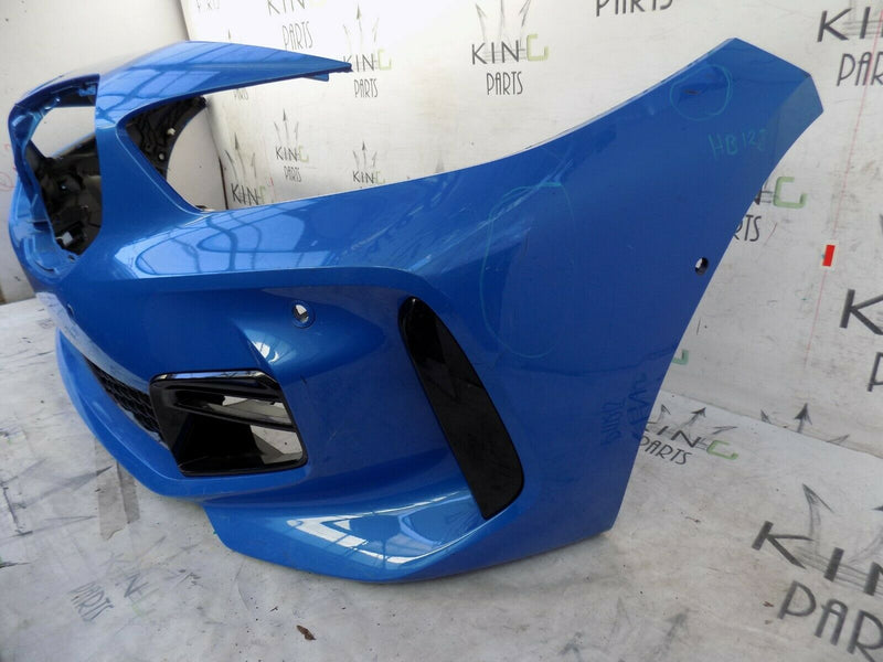 BMW 1 SERIES F40  M-SPORT 2019-ON SE FRONT BUMPER BLUE 6PDC GRILL 7459708