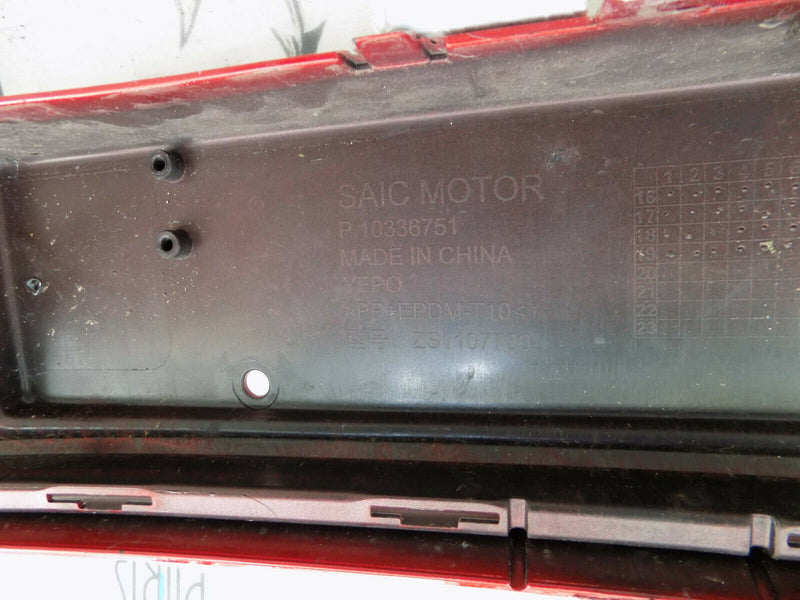 MG ZS 2016-2019 FRONT BUMPER GENUINE UPPER SECTION 10336751