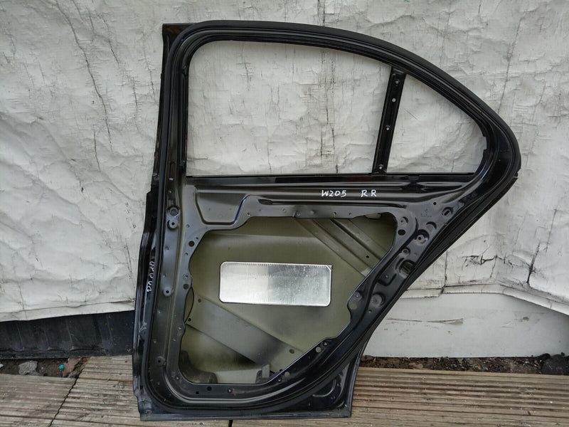 MERCEDES W205 SALOON GENUINE REAR DOOR SHELL PANEL RIGHT DRIVER SIDE