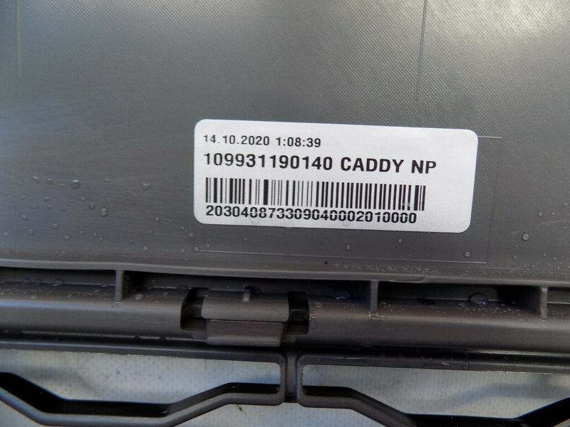 VW CADDY MK4 2020-ON FRONT BUMPER "DEEP BLACK" COLOR CODE PN:2K7807221A