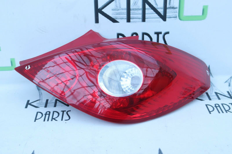 VAUXHALL CORSA D 2006-14 3DR RIGHT DRIVER SIDE REAR TAIL LIGHT LAMP 13211841