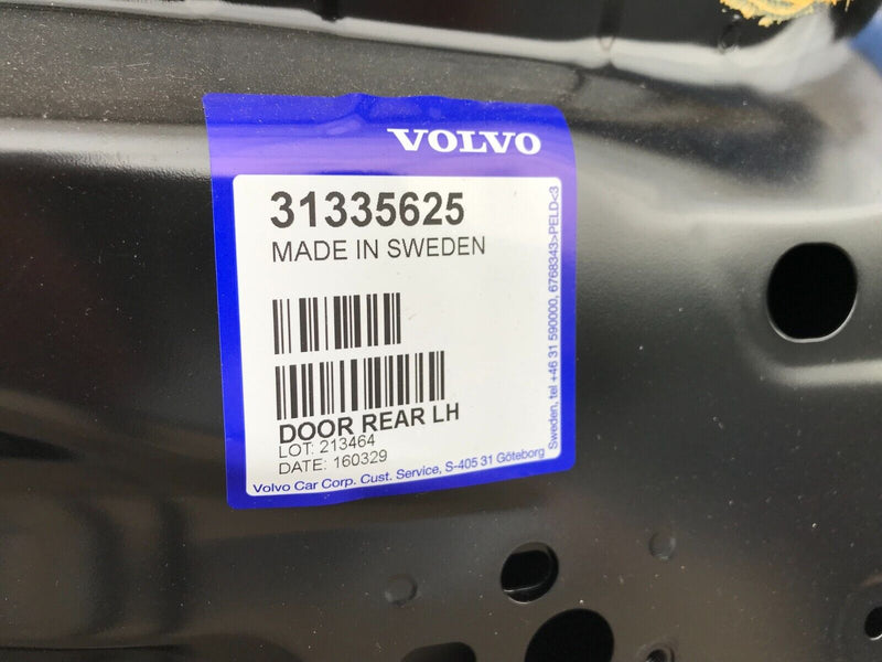 VOLVO V70 MK3 2008-2016 GENUINE REAR DOOR PANEL LEFT PASSENGER SIDE