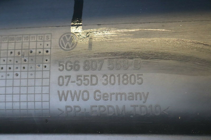 VW GOLF SPORTSVAN SV 510 2014-17 GREY REAR BUMPER GENUINE PDC 510807421E