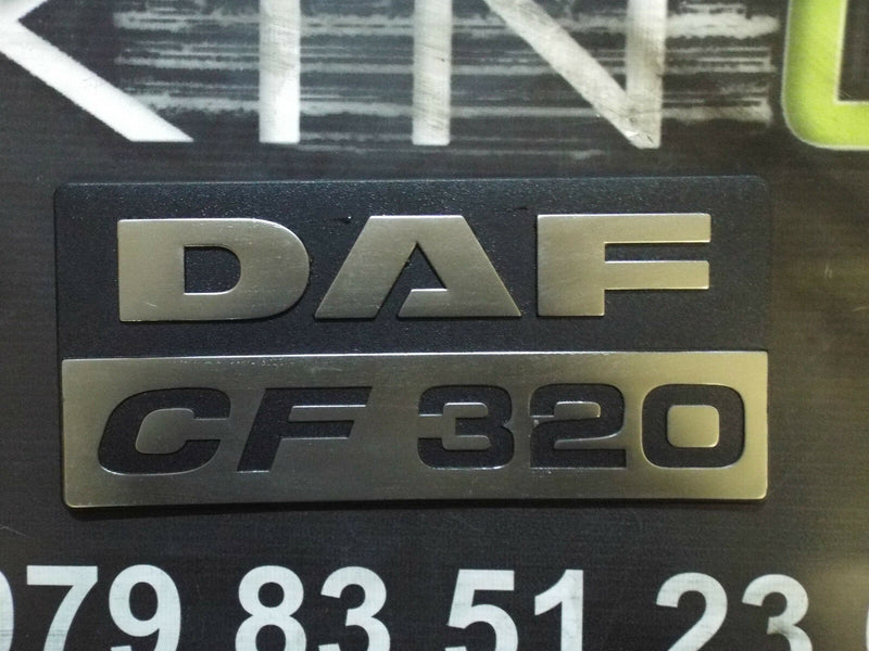 DAF Large Bus Lorry Side Cabin Coach Truck "DAF CF 320" Script Logo