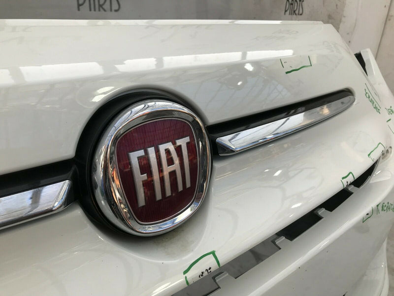 FIAT 500 POP FACELIFT 2015-ON GENUINE FRONT BUMPER & BADGE LOGO 735619476