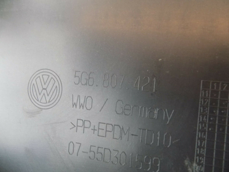 VW GOLF MK7 VII 2013 - 2016 REAR BUMPER GENUINE & DIFFUSER 5G6807421B