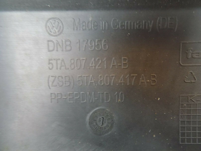 VW TOURAN II MK2 5T 2015-2018 REAR BUMPER GENUINE 4x PDC 5TA807421 A B