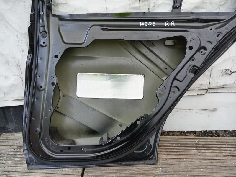 MERCEDES W205 SALOON GENUINE REAR DOOR SHELL PANEL RIGHT DRIVER SIDE