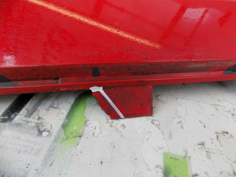 AUDI A3 2013-2016 RIGHT SIDE SKIRT SILL COVER SALOON RED  8V5853860