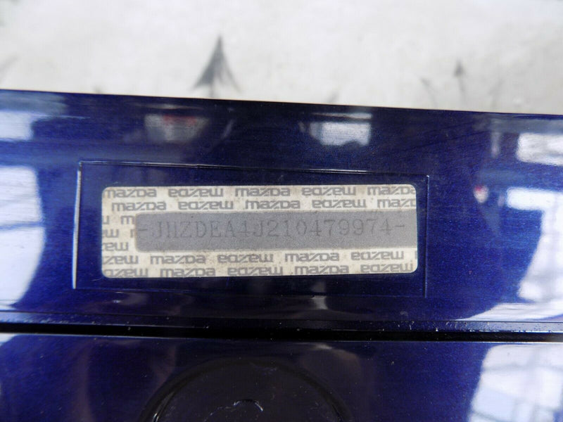 MAZDA II 2 MK3 D 2007-2014 HATCHBACK BLUE REAR BUMPER GENUINE D651-50221