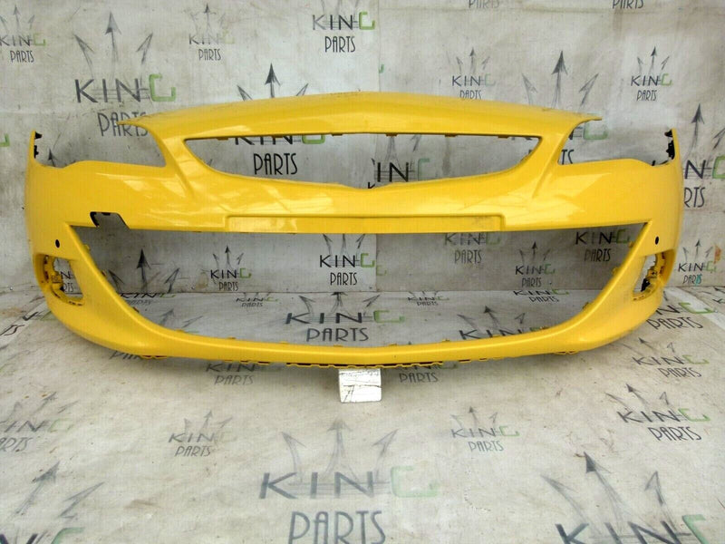VAUXHALL ASTRA J GTC 3DR 2011-15 FRONT BUMPER GENUINE 13264551 PDC