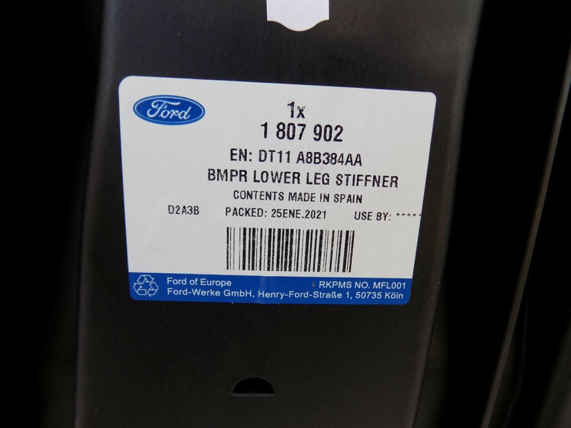 FORD TRANSIT CUSTOM 2018-ON FRONT AIR DEFLECTOR GENUINE DT11A8B384AA