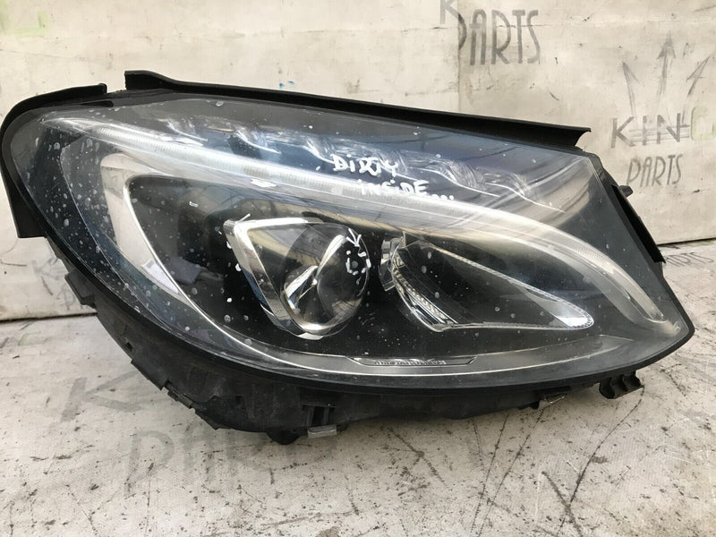 MERCEDES W205 2015-18 RIGHT DRIVER SIDE LED HEADLIGHT GENUINE A2059067603