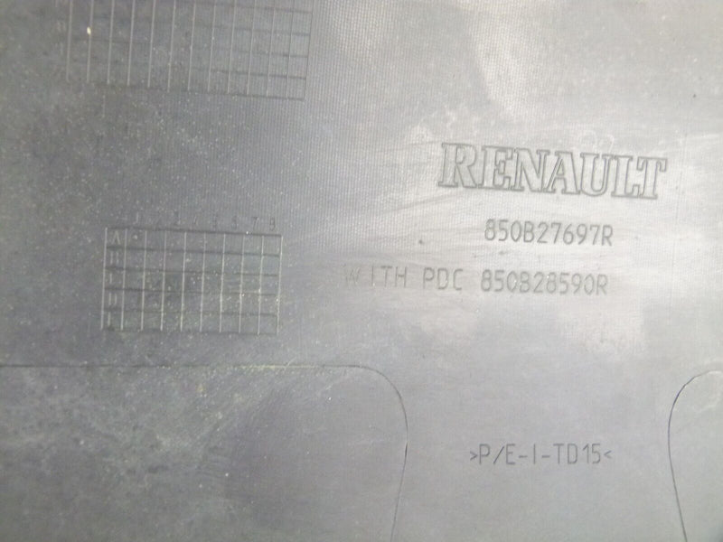 RENAULT CAPTUR 2013-2017 REAR BUMPER GENUINE PDC 850B28590R